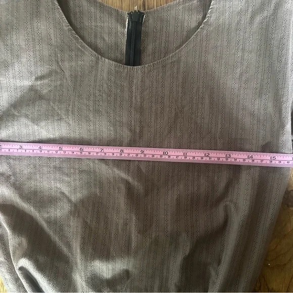 Let’s Backtrack Brown Striped Midi Dress - Picture 8 of 9